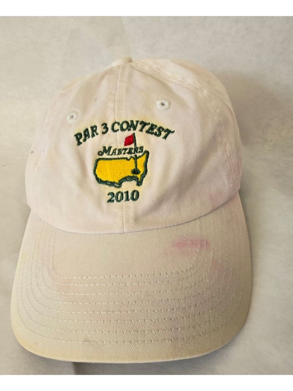 2010 Master's Par 3 Contest Collector's Cap Golf Tournament Links